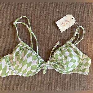 Aurelle Checkered Bikini
